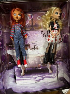 monster high Dolls Set - Red Hair & Blonde